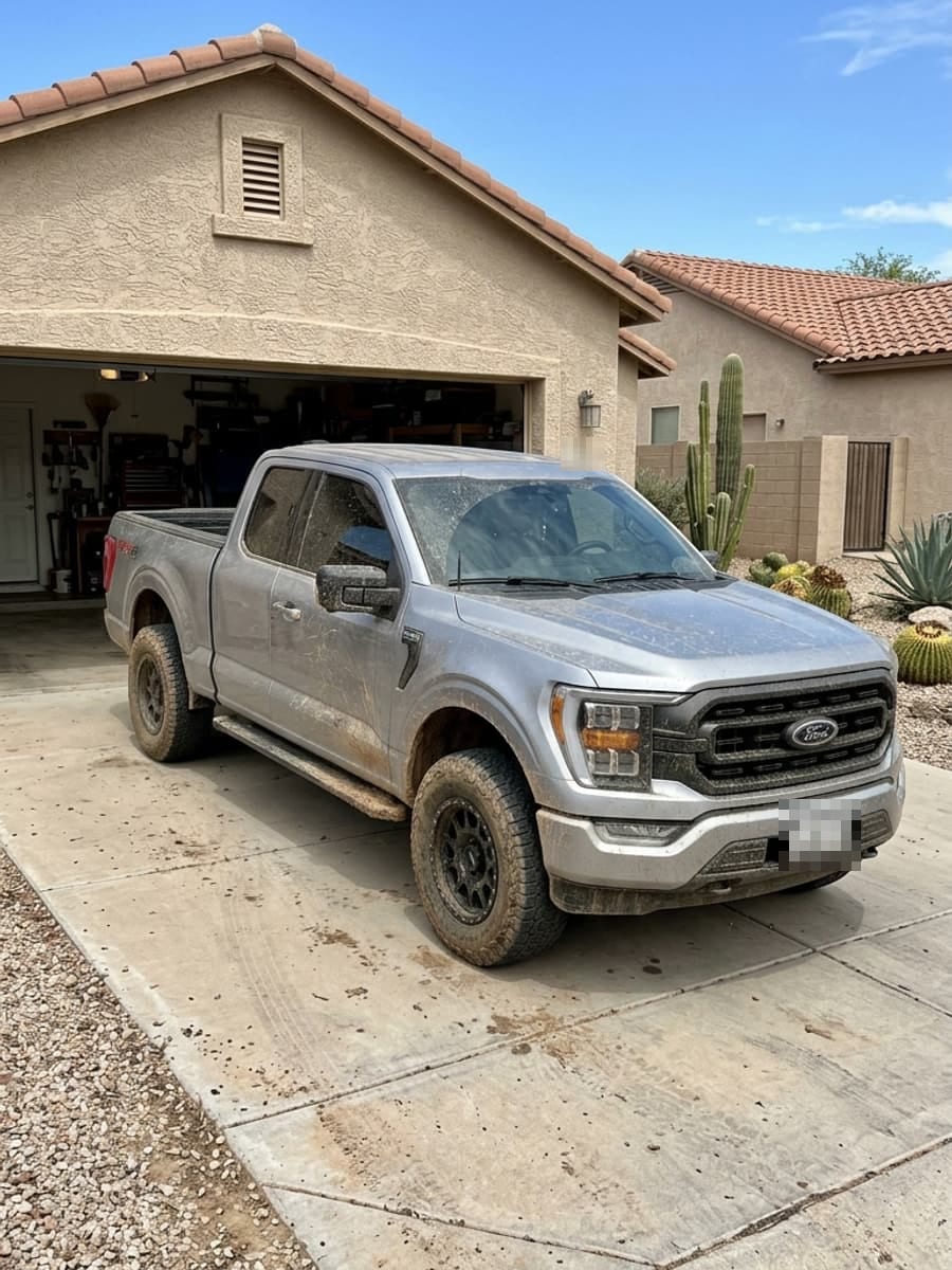 F-150 Front, before the detail